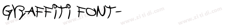 graffiti font字体转换